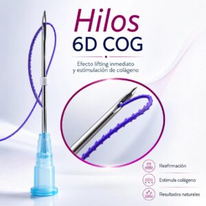 Hilos 6D 19G 100mm x 4 Uni